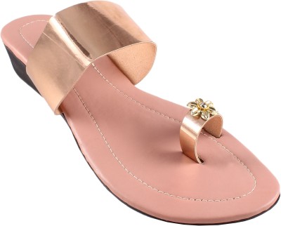 AMAZING TRADERS Women Pink Wedges