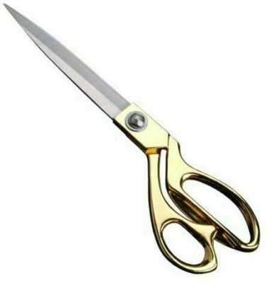 PRISAMX Parmatma 8 inch Brass Handle Tailoring Gold Scissors Scissors(Set of 1, Golden)