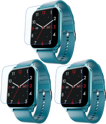 EJZATI Screen Guard for .FIRE BOLTT NINJA 3 SMART WATCH SCREEN TEMPERED(Pack of 3)