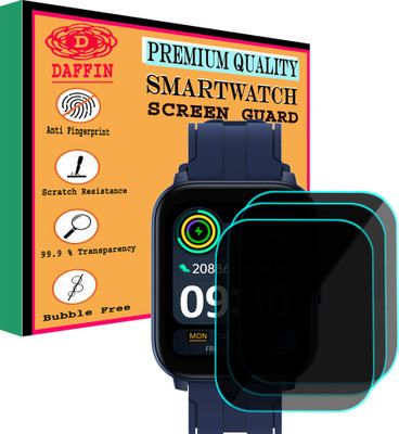 daffin Screen Guard for Realme TechLife Watch SZ100(Pack of 3)