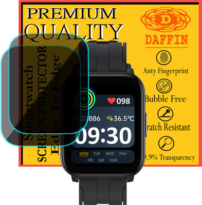 daffin Screen Guard for Realme TechLife Watch SZ100(Pack of 2)