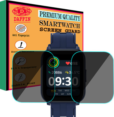 daffin Screen Guard for Realme TechLife Watch SZ100(Pack of 2)