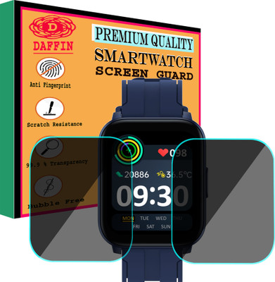 daffin Screen Guard for Realme TechLife Watch SZ100(Pack of 2)