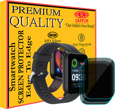 daffin Screen Guard for Realme TechLife Watch SZ100(Pack of 3)