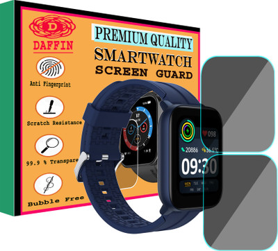 daffin Screen Guard for Realme TechLife Watch SZ100(Pack of 2)