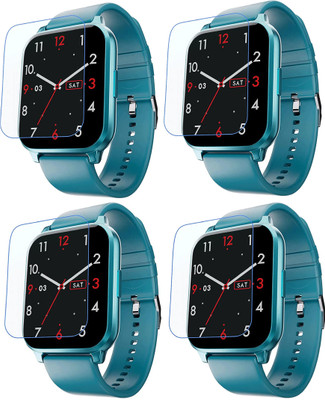 EJZATI Screen Guard for .FIRE BOLTT NINJA 3 SMART WATCH SCREEN TEMPERED(Pack of 4)