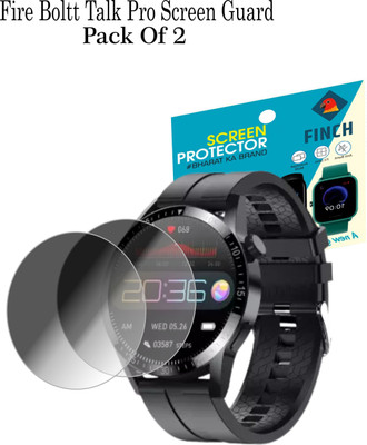 FINCH Screen Guard for fire boltt talk pro(Pack of 2)
