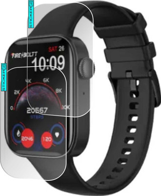 SANIK Screen Guard for SCREEN GUARD FIRE BOLTT RING 2(Pack of 2)