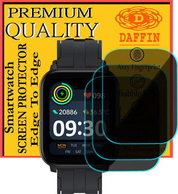 daffin Screen Guard for Realme TechLife Watch SZ100(Pack of 3)