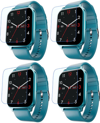 EJZATI Screen Guard for .FIRE BOLTT NINJA 3 SMART WATCH SCREEN TEMPERED(Pack of 4)
