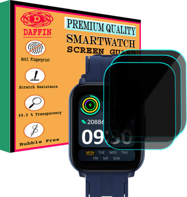 daffin Screen Guard for Realme TechLife Watch SZ100(Pack of 3)