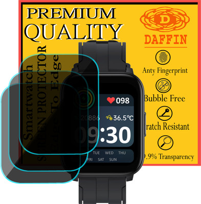 daffin Screen Guard for Realme TechLife Watch SZ100(Pack of 3)