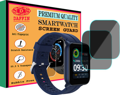 daffin Screen Guard for Realme TechLife Watch SZ100(Pack of 2)