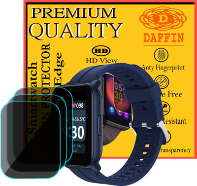 daffin Screen Guard for Realme TechLife Watch SZ100(Pack of 3)