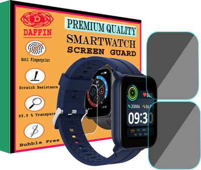 daffin Screen Guard for Realme TechLife Watch SZ100(Pack of 2)