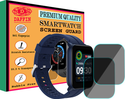 daffin Screen Guard for Realme TechLife Watch SZ100(Pack of 2)