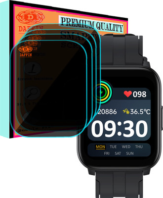 daffin Screen Guard for Realme TechLife Watch SZ100(Pack of 4)