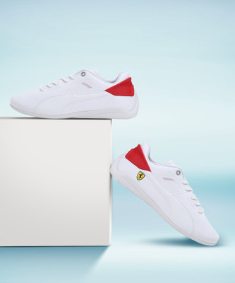 PUMA Ferrari Drift Cat Delta Sneakers For Men(White , 8)