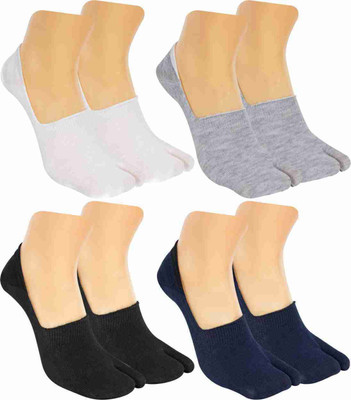 STYLE ACADEMY Men & Women Solid Low Cut(Pack of 4)