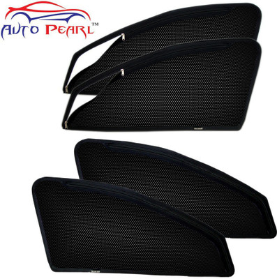AUTO PEARL Side Window Sun Shade For Toyota Innova(Black)