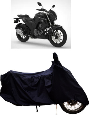 Tricway Two Wheeler Cover for Yamaha(FZ 25 BS6, Black)