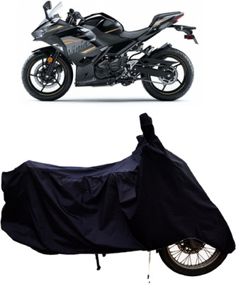 Tricway Two Wheeler Cover for Kawasaki(Ninja 650 BS6, Black)