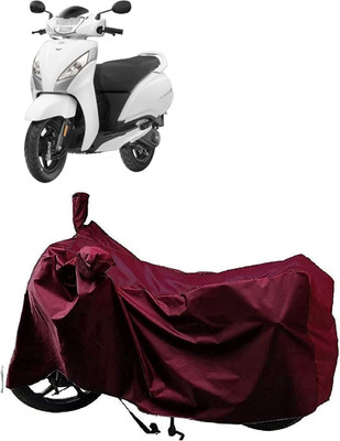 KEDIT Waterproof Two Wheeler Cover for TVS(Jupiter 125, Maroon)