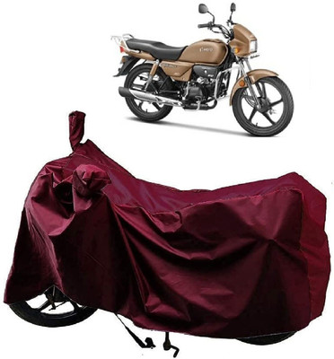 KEDIT Two Wheeler Cover for Hero(Splendor, Maroon)