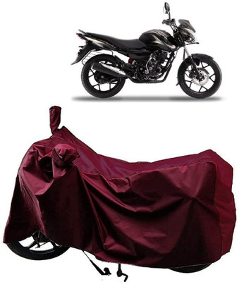 KEDIT Waterproof Two Wheeler Cover for Bajaj(Discover 150 s, Maroon)