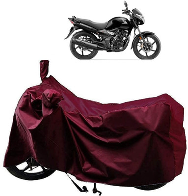 KEDIT Waterproof Two Wheeler Cover for Honda(Unicorn, Maroon)