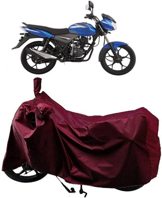 KEDIT Waterproof Two Wheeler Cover for Bajaj(Discover, Maroon)