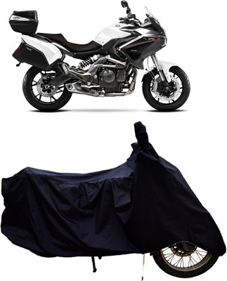 Tricway Two Wheeler Cover for Benelli(TNT 600 GT, Black)