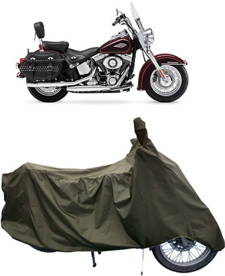 Tricway Two Wheeler Cover for Harley Davidson(Heritage Softail Classic, Green)