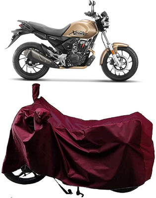 KEDIT Waterproof Two Wheeler Cover for Hero(MotoCorp XPulse 200T, Maroon)