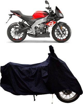 Tricway Two Wheeler Cover for Aprilia(Tuono 150, Black)