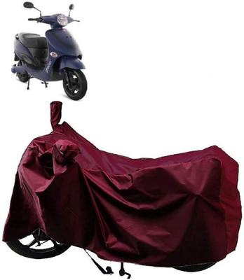 KEDIT Two Wheeler Cover for Hero(Electric Photon, Maroon)