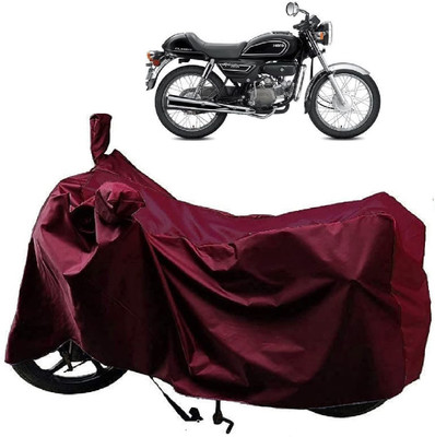 KEDIT Two Wheeler Cover for Hero(Splendor Pro Classic, Maroon)