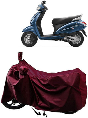 KEDIT Two Wheeler Cover for Honda(Activa 3G, Maroon)