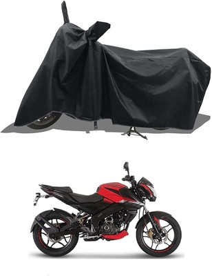 KEDIT Two Wheeler Cover for Bajaj(Pulsar NS-160 BS6, Black)