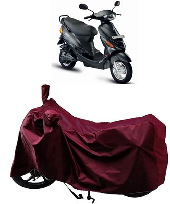 KEDIT Two Wheeler Cover for Hero(E Sprint, Maroon)