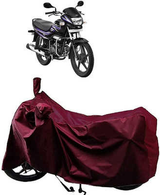 KEDIT Waterproof Two Wheeler Cover for Hero(MotoCorp Super Splendor, Maroon)