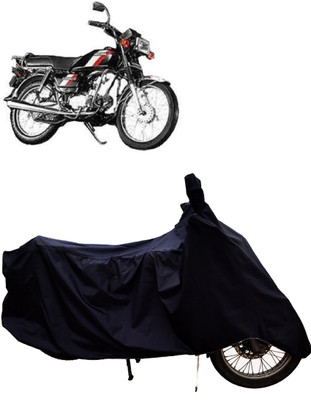 Tricway Two Wheeler Cover for Hero(CD 100 SS, Black)
