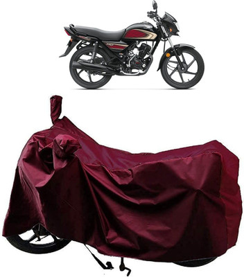 KEDIT Two Wheeler Cover for Honda(Dream Neo, Maroon)