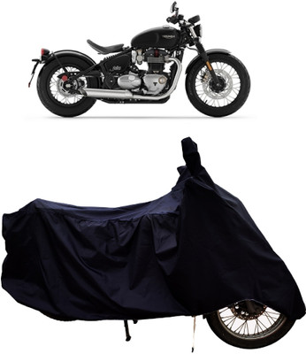 Tricway Two Wheeler Cover for Triumph(Bonneville Bobber, Black)