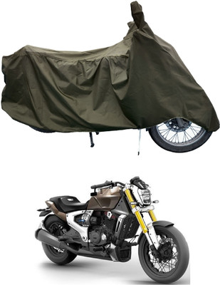 Tricway Two Wheeler Cover for TVS(Zeppelin, Green)