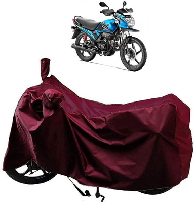 KEDIT Waterproof Two Wheeler Cover for Hero(Passion Pro TR, Maroon)