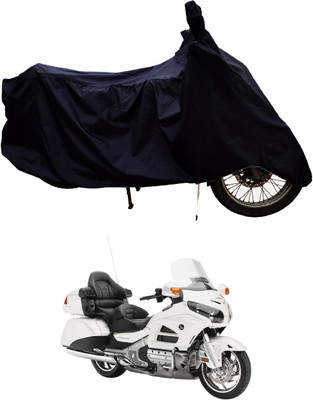 Tricway Two Wheeler Cover for Honda(Gold Wing GL1800, Black)