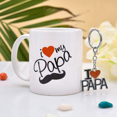 Pride Art Mug, Keychain Gift Set