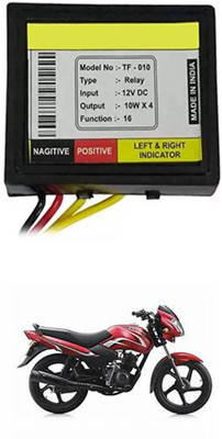 FKOK Front, Rear LED Indicator Light for TVS Star Sport(Multicolor)