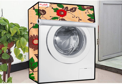 JM Homefurnishings Front Loading Washing Machine  Cover(Width: 71 cm, Dove Gray, Ship Gray)